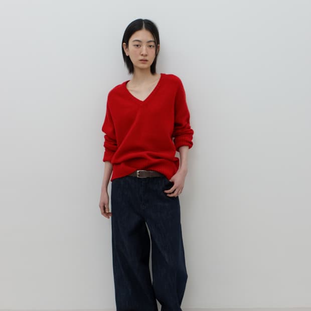 [GBH] 와이드 데님 인디고 S size