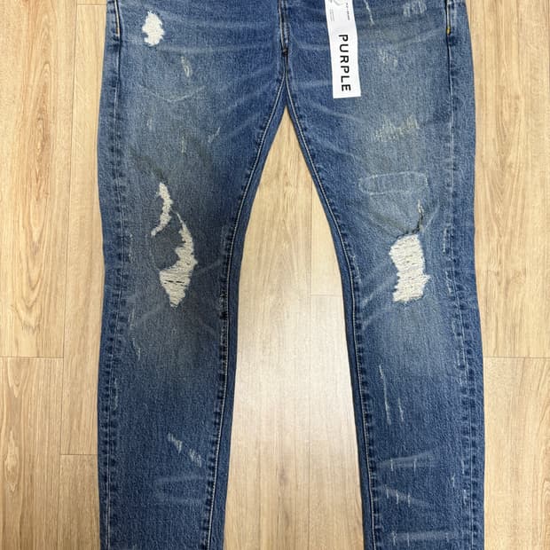 퍼플브랜드 P001 Thrashed jean