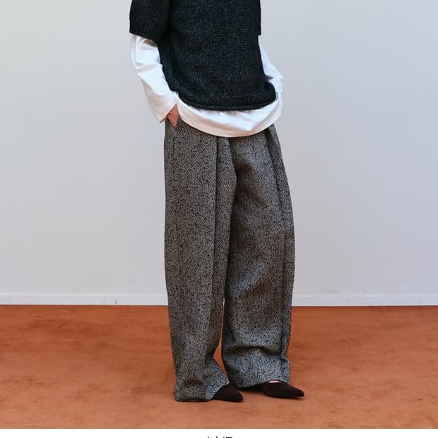 문달 moondal 바지 Casey Low Rise Slacks