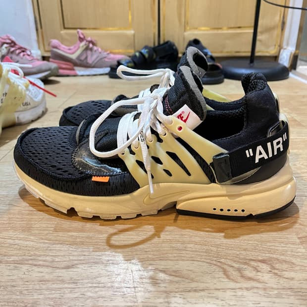 (290mm) 더텐 나이키 X 오프화이트 프레스토 블랙