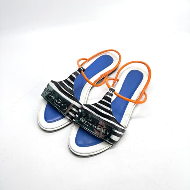 KENZO 겐조 엠보스트 샌들 230