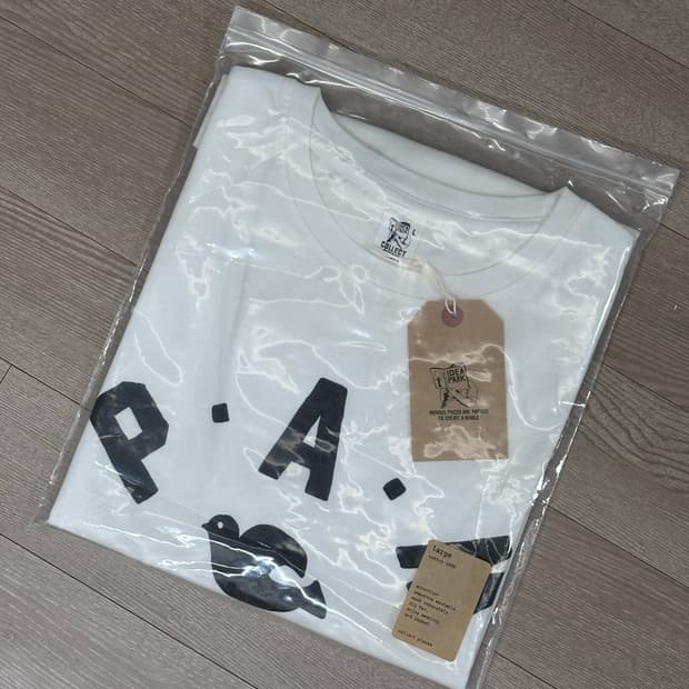 컬렉트피시스 Collect Pieces PAM 반팔 티셔츠 화이트  L 