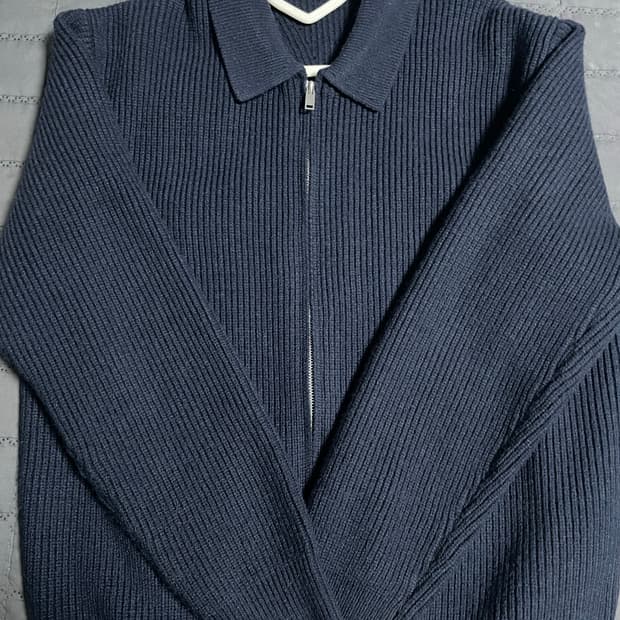 수아레 하찌 카라 투웨이 집업니트