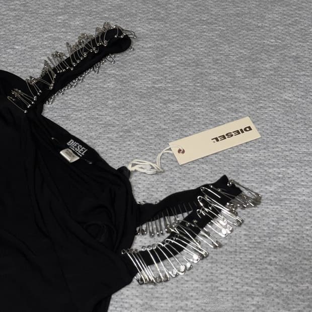 Diesel clip sleeveless top