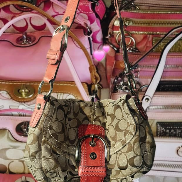 Coach빈티지 코치 숄더백 y2k