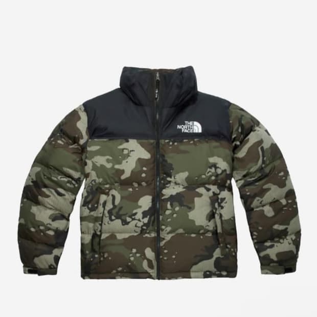 노스페이스 눕시 카모 우드랜드 S