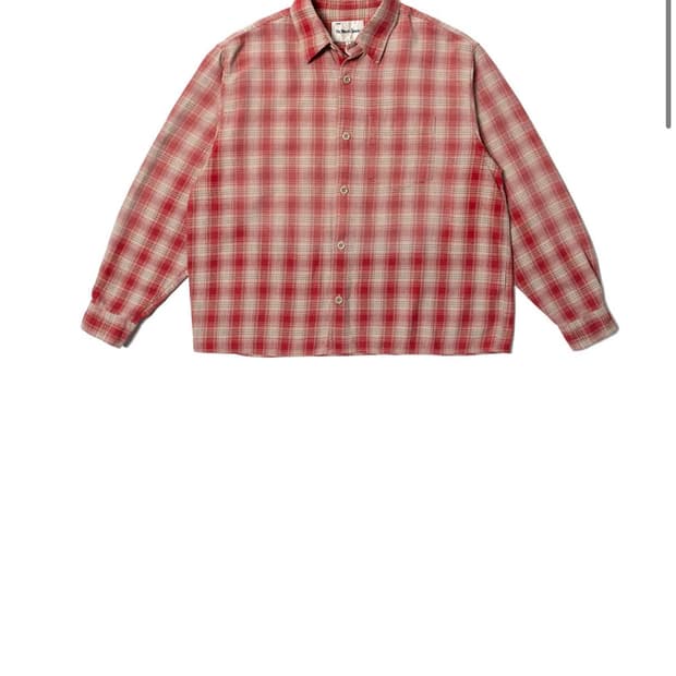 더뤡코즈 레드체크 셔츠 1,2사이즈 구합니다