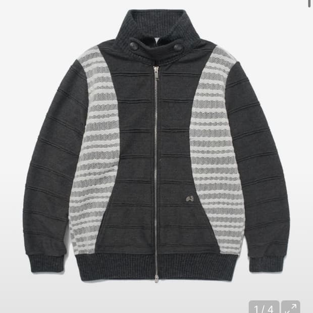 허그유어스킨 플랩니트 집업