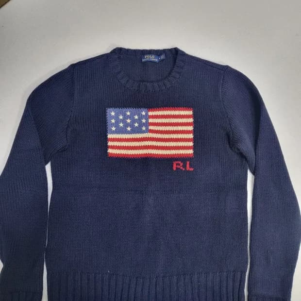 폴로랄프로렌 성조기니트