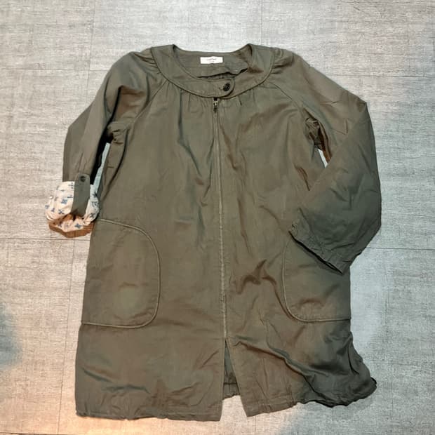 일본빈티지 Ssm 올드스쿨아메카지 너드남모리걸 사파리야상자켓