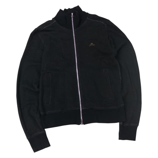 MEN'S MELROSE 맨즈 멜로즈 퍼플 스티치 크라운 자수 집업