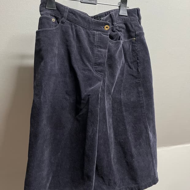 Vintage 코듀로이 H라인 스커트 