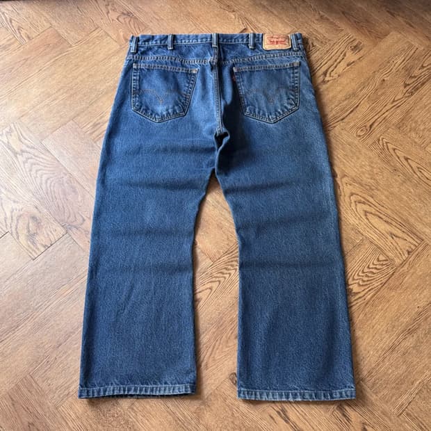 [40]리바이스 517 빈티지 워싱 빅사이즈 플레어진 F56
