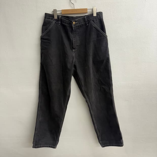 칼하트WIP 데님 심플 팬츠 (34)