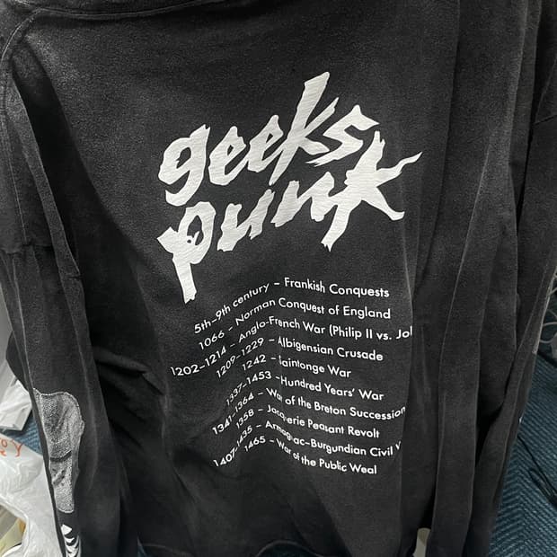[XL] The geeks 더 긱스 롱슬리브