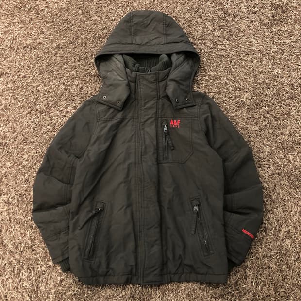 S 아베크롬비 후드 바람막이 자켓
