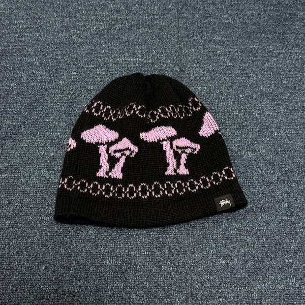 스투시 머쉬룸 비니