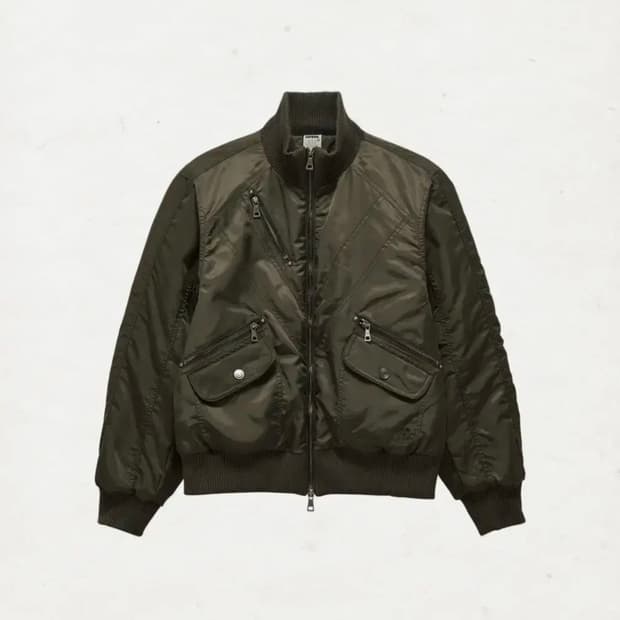 단델 MA-1 jacket KHAKI 2