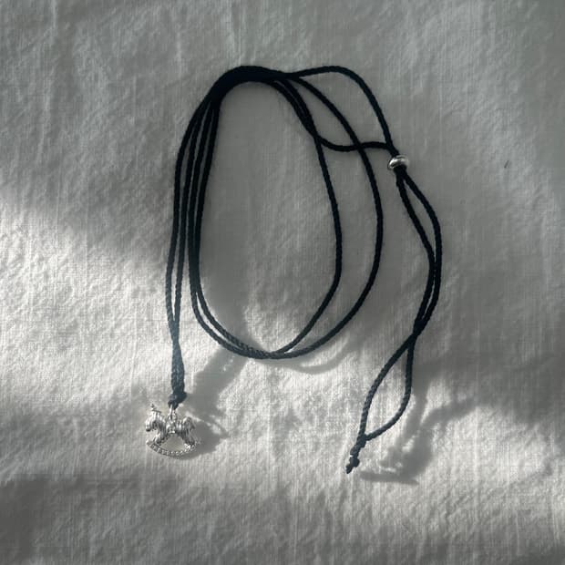 Dreaming Pony Necklace (925 Silver)