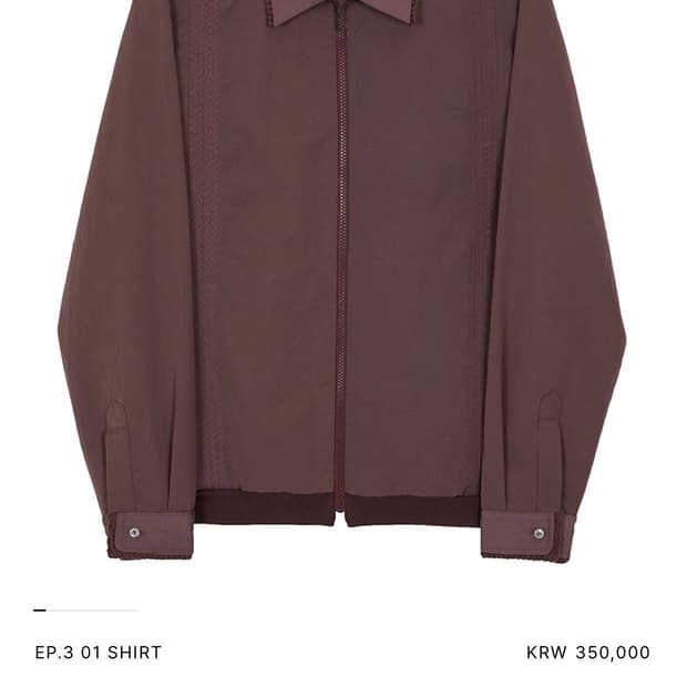 엑슬림 xlim ep3 shirt jacket