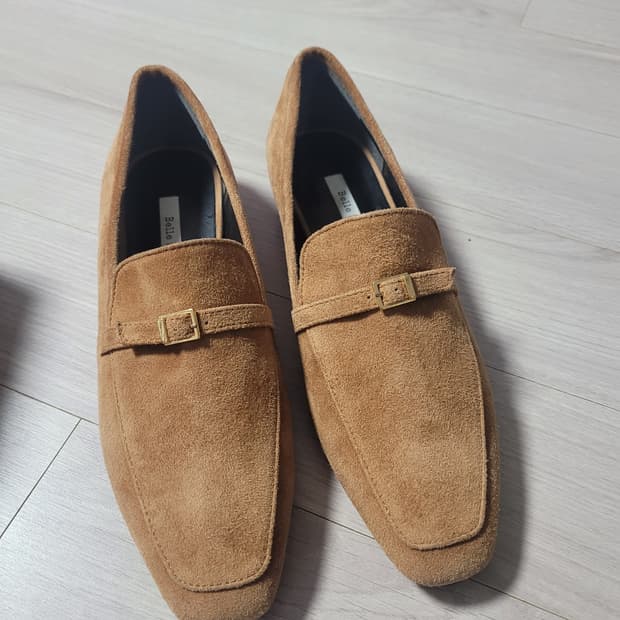 스웨이드 로퍼 235