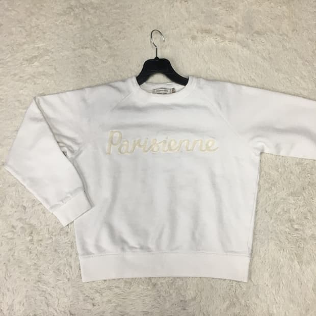 메종키츠네 여성 빅로고 맨투맨  BB27