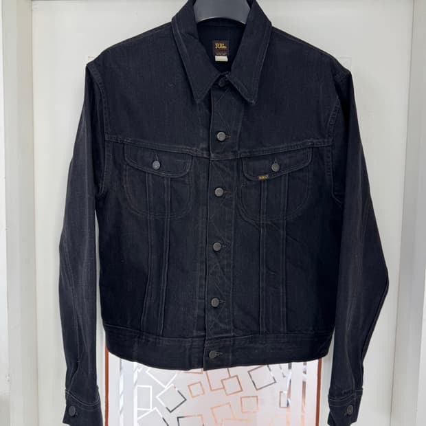 L RRL 멕시코산 lot271 리랜드 블랙 데님 자켓