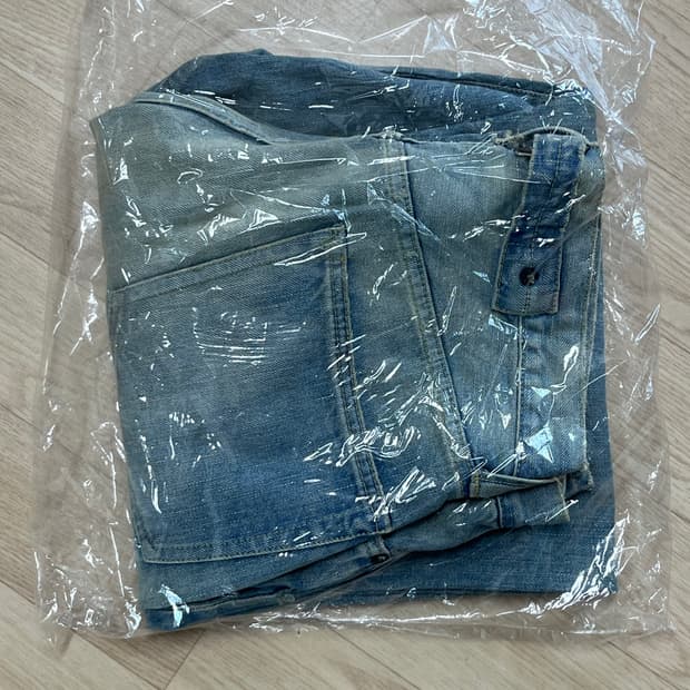 w30L32 25aw 아프레쎄 no37 블리치 데님