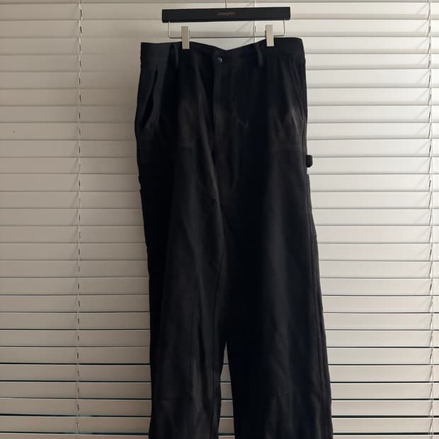 25SS 더블니 팬츠 블랙