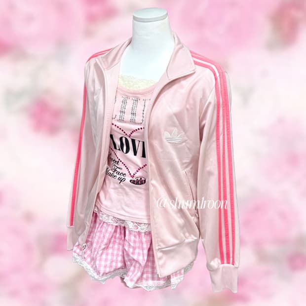 아디다스 구파이어버드 딸기 핑크 져지