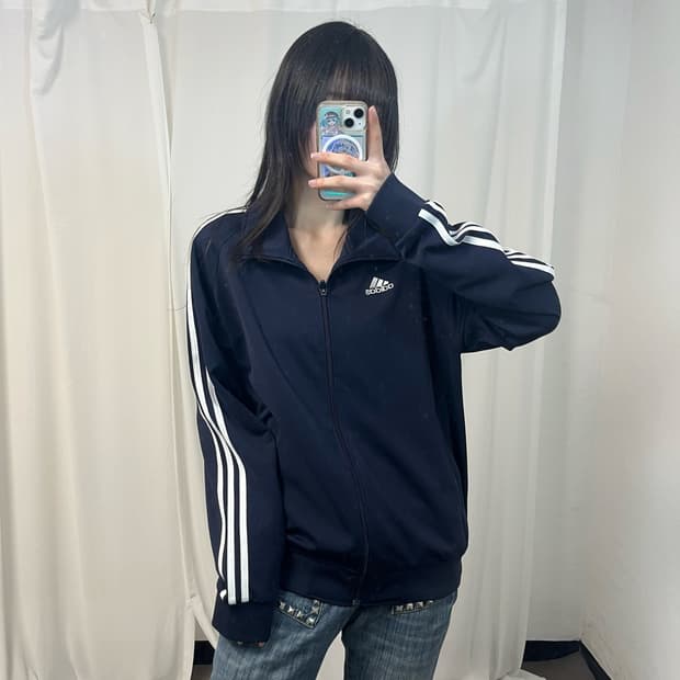 Adidas navy martial arts jersey 