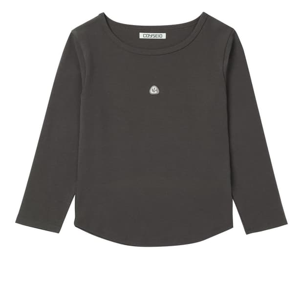 코이세이오 카프리 티셔츠 롱슬리브 브라운