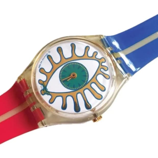 95년판)빈티지 스와치 영화 100주년 기념 구로사와 아키라 감독