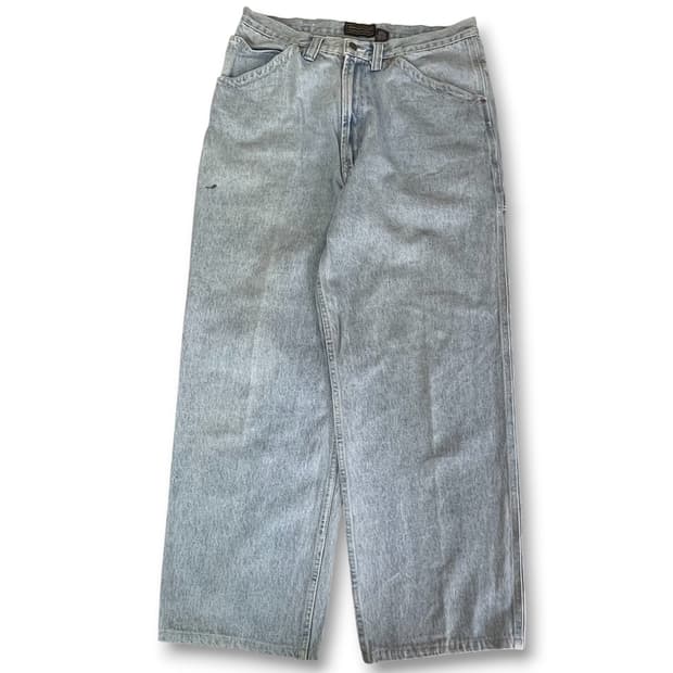 (36) 소노마 뒷 카펜더 포인트 연청 데님팬츠