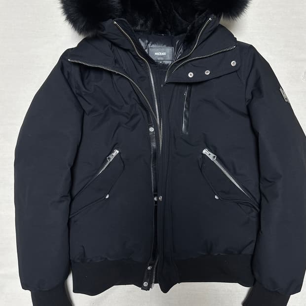 맥케이지 딕슨 패딩 블랙 퍼 [40]