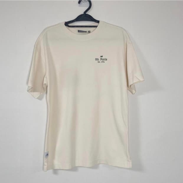 뉴발란스 아이보리반팔티S 