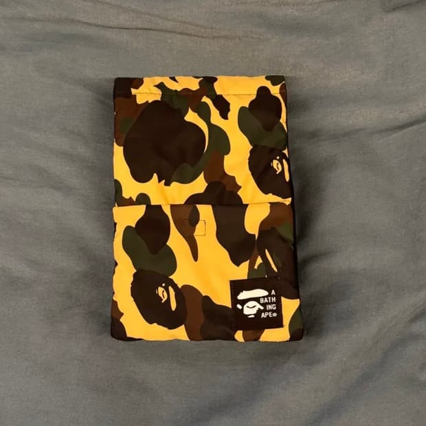 [OS] 베이프 황계 패딩 패커블 머플러 목도리