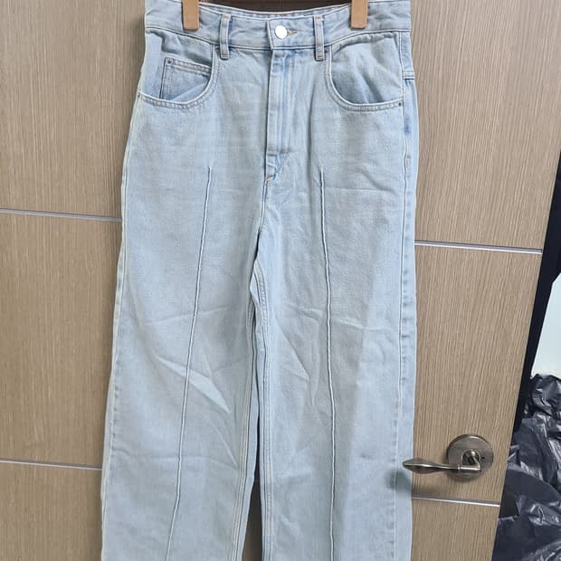 이자벨마랑 에뚜왈 와이드 데님 팬츠