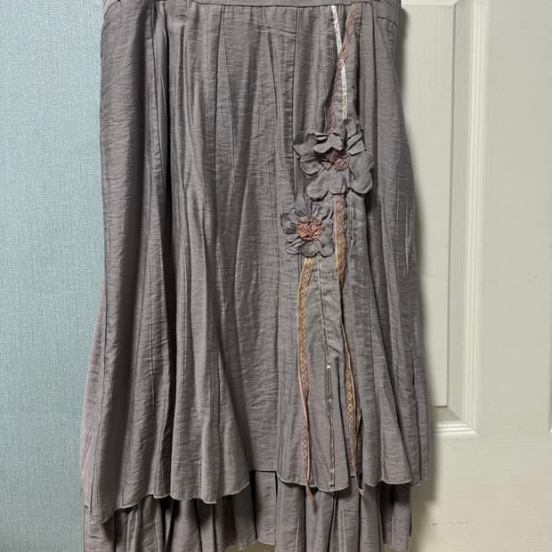 빈티지 모리걸 롱스커트 