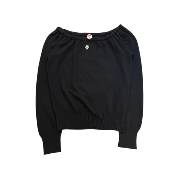 꾸레쥬 로고 니트