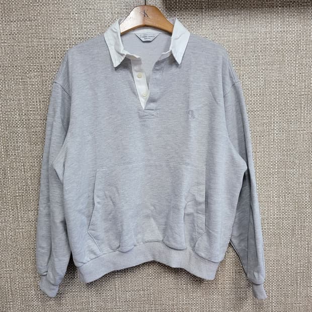 L 105사이즈 라퍼지스토어 오버핏 카라 맨투맨