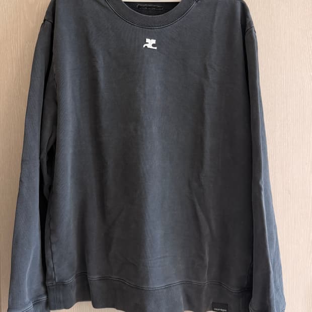 꾸레쥬 스웻셔츠 L