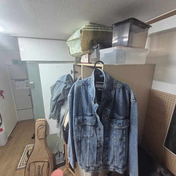 켈빈클라인 청자켓