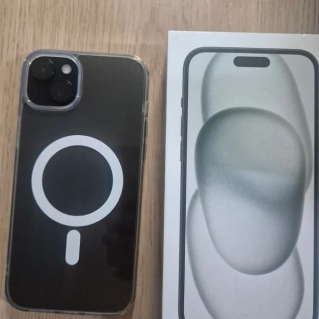 아이폰15 플러스 풀박스 sss급