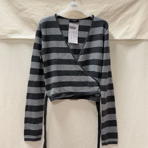 브랜디멜빌 랩 니트 가디건