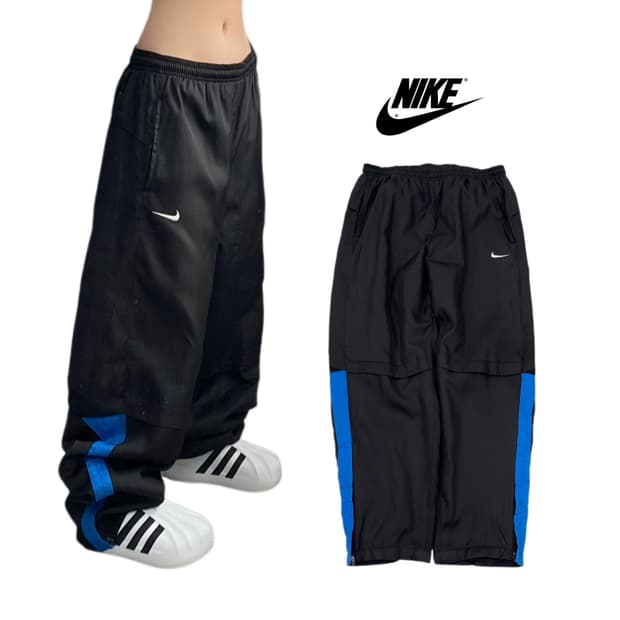 나이키 00s 스우시 올드스쿨 바람막이 트랙팬츠