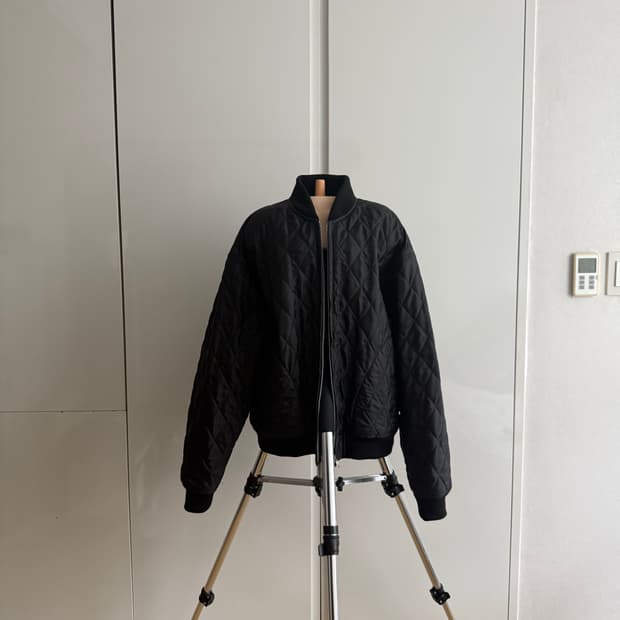 CDG 퀼티드 84-85 스태프 블루종 블랙 M