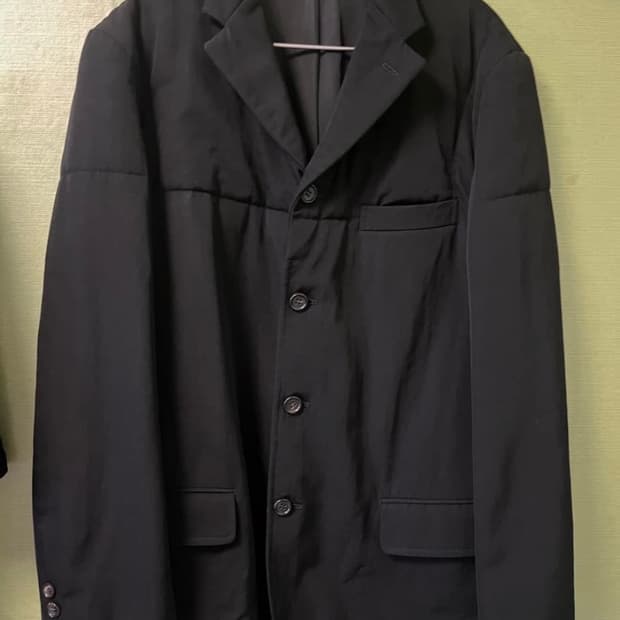 꼼데가르송 옴므 퀄팅 블레이저 L