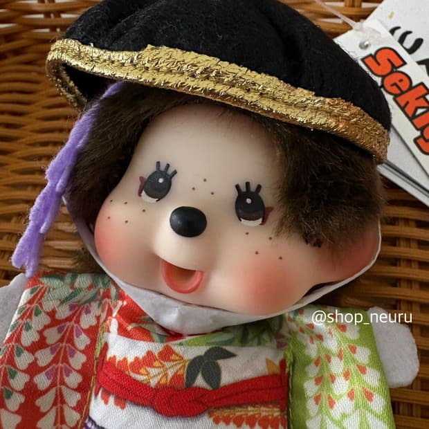 몬치치X가부키 빅페이스 키링