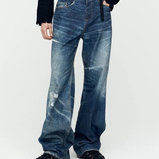 앤더슨벨 트롱프뢰유 프린티드 데님